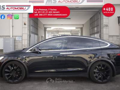 Tesla Model X 100kWh Dual Motor PROMOZIONE Unicoproprietario Nero usata Torino