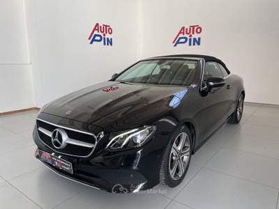 Mercedes-Benz Classe E E 220d Cabrio Sport Auto*242€ al mese* usata Sava