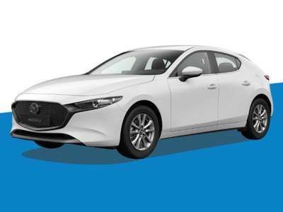 Mazda 3 Mazda3 e-Skyactiv-G M Hybrid 4p. Prime Line Bianco usata Gubbio