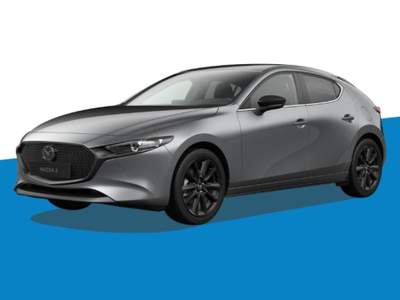 Mazda 3 Mazda3 e-Skyactiv-G M Hybrid Homura Grigio usata Gubbio