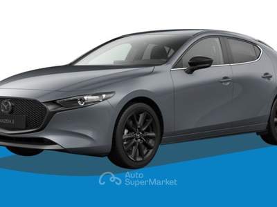 Mazda 3 Mazda3 e-Skyactiv-G M Hybrid Nagisa Grigio usata Gubbio