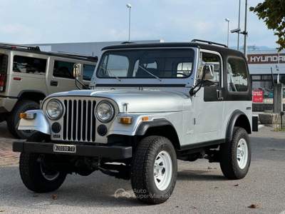 Jeep CJ-5 CJ7 DIESEL 2.4 TUTTA ORIGINALE – OTTIME CONDIZIONI – OK NEOPATENTATI Grigio usata San Vendemiano