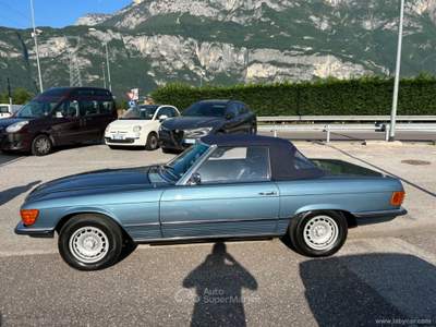 Mercedes-Benz SL SL 350 R107 3.5benz. 200cv AUTO D'EPOCA Blu/Azzurro usata Lavis