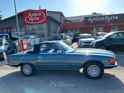 Mercedes-Benz SL SL 350 R107 3.5benz. 200cv AUTO D'EPOCA Blu/Azzurro usata Lavis