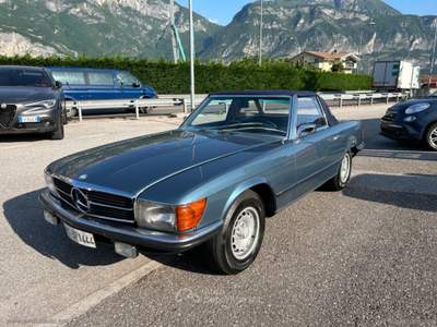 Mercedes-Benz SL SL 350 R107 3.5benz. 200cv AUTO D'EPOCA Blu/Azzurro usata Lavis