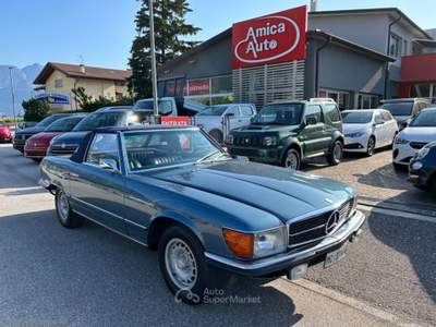 Mercedes-Benz SL SL 350 R107 3.5benz. 200cv AUTO D'EPOCA Blu/Azzurro usata Lavis