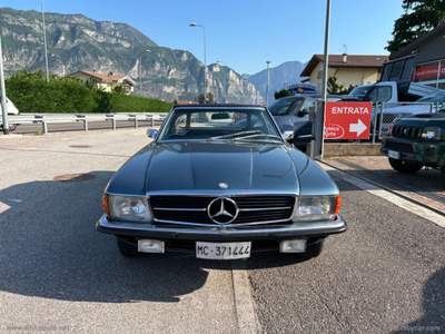 Mercedes-Benz SL SL 350 R107 3.5benz. 200cv AUTO D'EPOCA Blu/Azzurro usata Lavis
