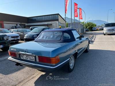 Mercedes-Benz SL SL 350 R107 3.5benz. 200cv AUTO D'EPOCA Blu/Azzurro usata Lavis