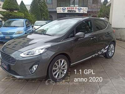 Ford Fiesta 1.1 75 CV GPL 5p. Titanium Grigio usata Castrovillari
