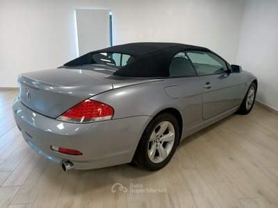 BMW Serie 6 630i 630i cat Cabrio Grigio usata Torino