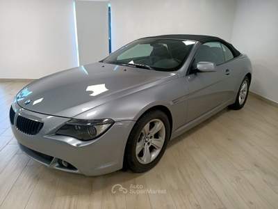 BMW Serie 6 630i 630i cat Cabrio Grigio usata Torino