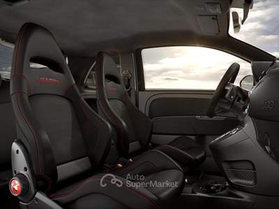 Abarth 695 1.4 Turbo T-Jet 180 CV M.T.A Sedili Sebelt Racing Grigio usata Melegnano