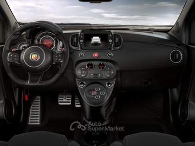 Abarth 695 1.4 Turbo T-Jet 180 CV M.T.A Sedili Sebelt Racing Grigio usata Melegnano
