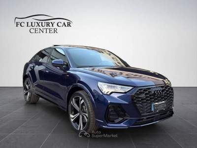 Audi Q3 40 2.0 tdi S line Sportback quattro 200cv Blu/Azzurro usata Sant'Egidio del Monte Albino