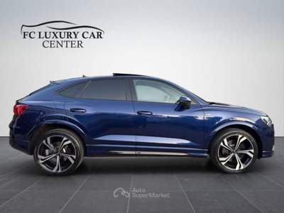 Audi Q3 40 2.0 tdi S line Sportback quattro 200cv Blu/Azzurro usata Sant'Egidio del Monte Albino