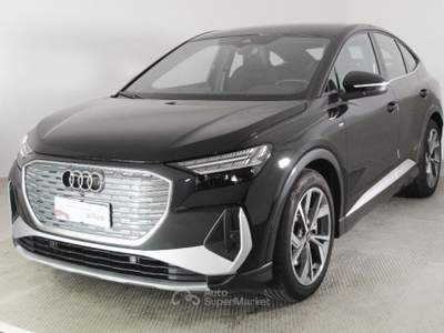 Audi Q4 Q4 SPB 40 e-tron S line edition Nero usata Paruzzaro