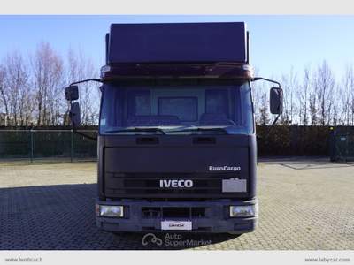 Iveco Eurocargo Eurocargo 75 E 14 Boxato con Sponda Idraulica Grigio usata Castelletto di Branduzzo