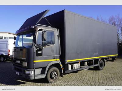 Iveco Eurocargo Eurocargo 75 E 14 Boxato con Sponda Idraulica Grigio usata Castelletto di Branduzzo