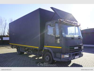 Iveco Eurocargo Eurocargo 75 E 14 Boxato con Sponda Idraulica Grigio usata Castelletto di Branduzzo