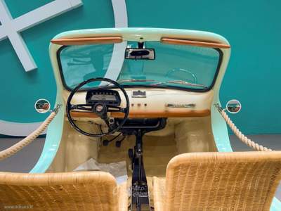 Fiat 500L 500L Spiaggina RESTAURO COMPLETO, ESEMPLARE UNICO Blu/Azzurro usata Castrezzato
