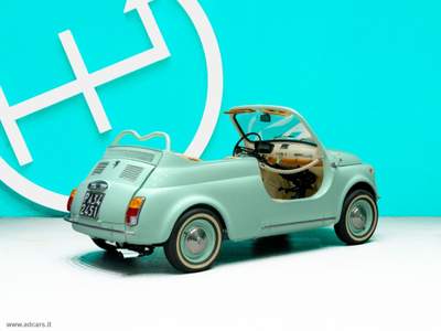 Fiat 500L 500L Spiaggina RESTAURO COMPLETO, ESEMPLARE UNICO Blu/Azzurro usata Castrezzato
