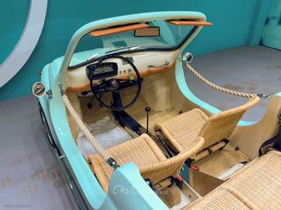 Fiat 500L 500L Spiaggina RESTAURO COMPLETO, ESEMPLARE UNICO Blu/Azzurro usata Castrezzato