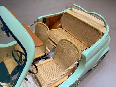 Fiat 500L 500L Spiaggina RESTAURO COMPLETO, ESEMPLARE UNICO Blu/Azzurro usata Castrezzato