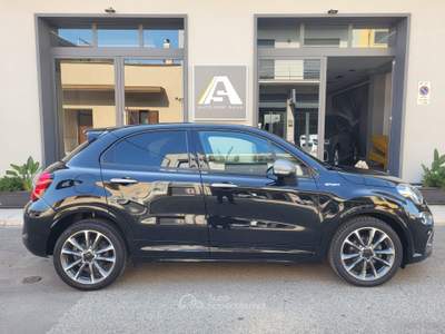 Fiat 500X T3 120 CV Sport+Retrocamera+Full Led+Navy... Nero usata Sava