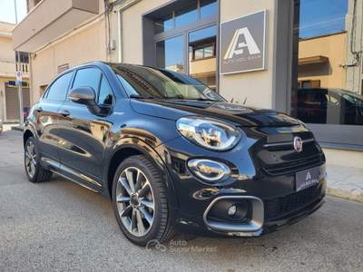 Fiat 500X T3 120 CV Sport+Retrocamera+Full Led+Navy... Nero usata Sava