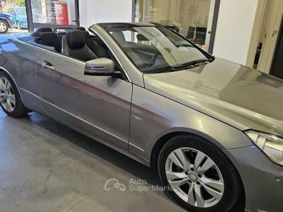 Mercedes-Benz Classe E E cabrio 350 cgi BE Avantgarde auto Argento usata Sassari