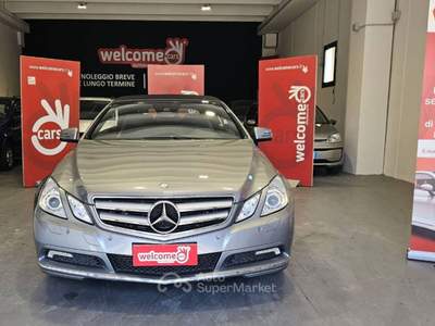 Mercedes-Benz Classe E E cabrio 350 cgi BE Avantgarde auto Argento usata Sassari