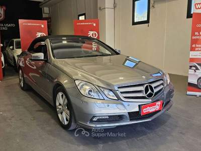 Mercedes-Benz Classe E E cabrio 350 cgi BE Avantgarde auto Argento usata Sassari