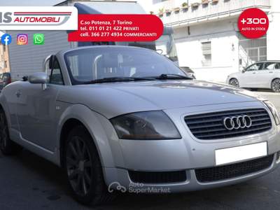 Audi TT Roadster 1.8 T 20V/179 CV Unicoproprietario Argento usata Torino