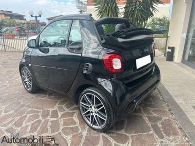 Smart ForTwo BRABUS 0.9 Turbo twinamic cabrio Xclusive Nero usata GENZANO DI ROMA