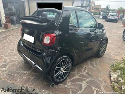 Smart ForTwo BRABUS 0.9 Turbo twinamic cabrio Xclusive Nero usata GENZANO DI ROMA