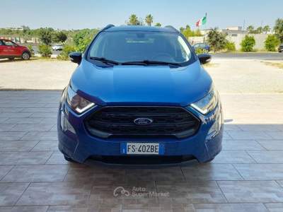 Ford EcoSport 1.0 EcoBoost 125 CV S&S ST-Line Plus Blu/Azzurro usata Caprarica di Lecce