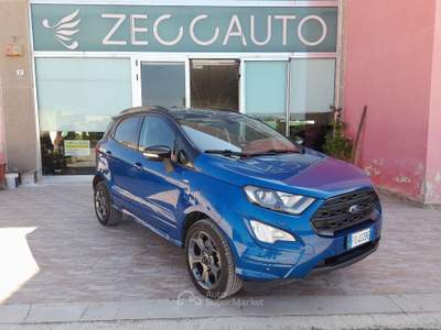 Ford EcoSport 1.0 EcoBoost 125 CV S&S ST-Line Plus Blu/Azzurro usata Caprarica di Lecce
