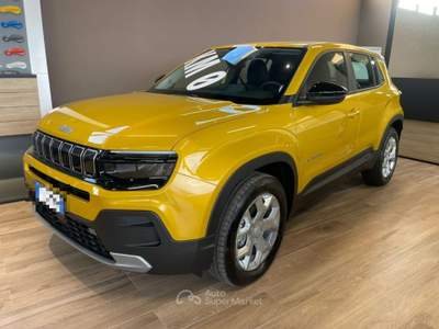 Jeep Avenger 1.2 Turbo 100 CV Longitude Giallo usata Scandiano