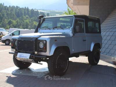 Land Rover Defender 90 2.5Td5 SE 6 POSTI-CLIMA-GANCIO Argento usata Denno