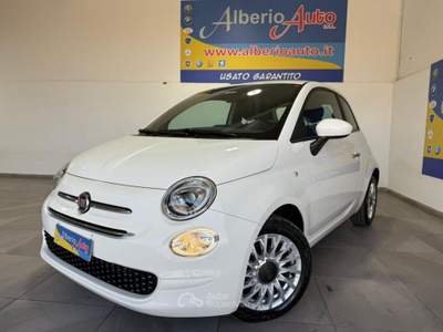 Fiat 500 1.2 Dualogic Lounge Bianco usata ADRANO