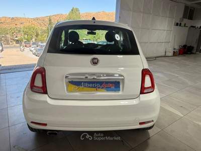 Fiat 500 1.2 Dualogic Lounge Bianco usata ADRANO