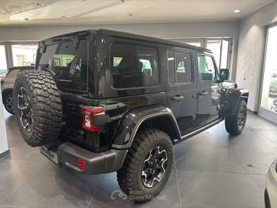 Jeep Wrangler Plug-In Hybrid My23 Rubicon 2.0 4xe Phev 380cv At Nero usata Novi Ligure