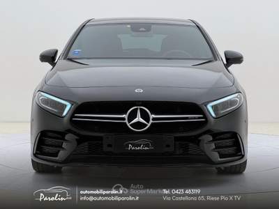Mercedes-Benz Classe A 4Matic Night-Multibeam-LEDambient-Camera360-19'' Nero usata Riese Pio X