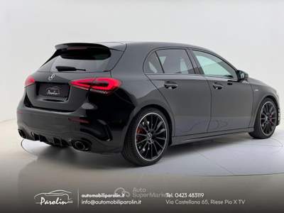 Mercedes-Benz Classe A 4Matic Night-Multibeam-LEDambient-Camera360-19'' Nero usata Riese Pio X