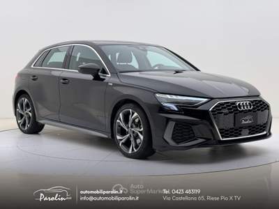 Audi A3 Sportback 40 TDI quattro S-tronic S-line edition Nero usata Riese Pio X
