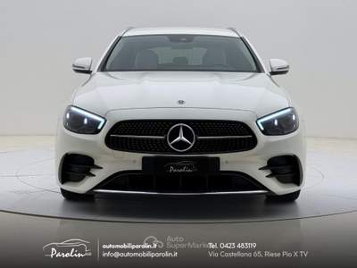 Mercedes-Benz Classe E d SW Auto Premium  AMG Restyling-Gancio-Multibeam Grigio usata Riese Pio X
