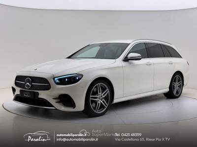 Mercedes-Benz Classe E d SW Auto Premium  AMG Restyling-Gancio-Multibeam Grigio usata Riese Pio X