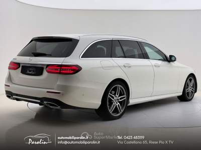 Mercedes-Benz Classe E d SW Auto Premium  AMG Restyling-Gancio-Multibeam Grigio usata Riese Pio X