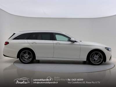 Mercedes-Benz Classe E d SW Auto Premium  AMG Restyling-Gancio-Multibeam Grigio usata Riese Pio X