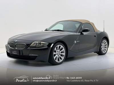 BMW Z4 3.0si cat Roadster Automatica 1 utilizzatore Nero usata Riese Pio X